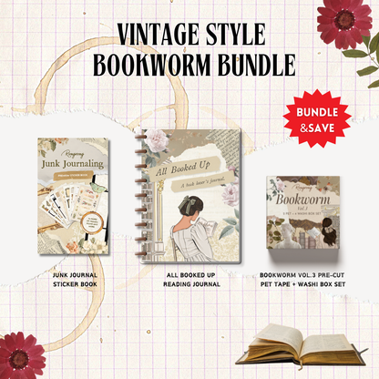 Vintage Style Bookworm Bundle