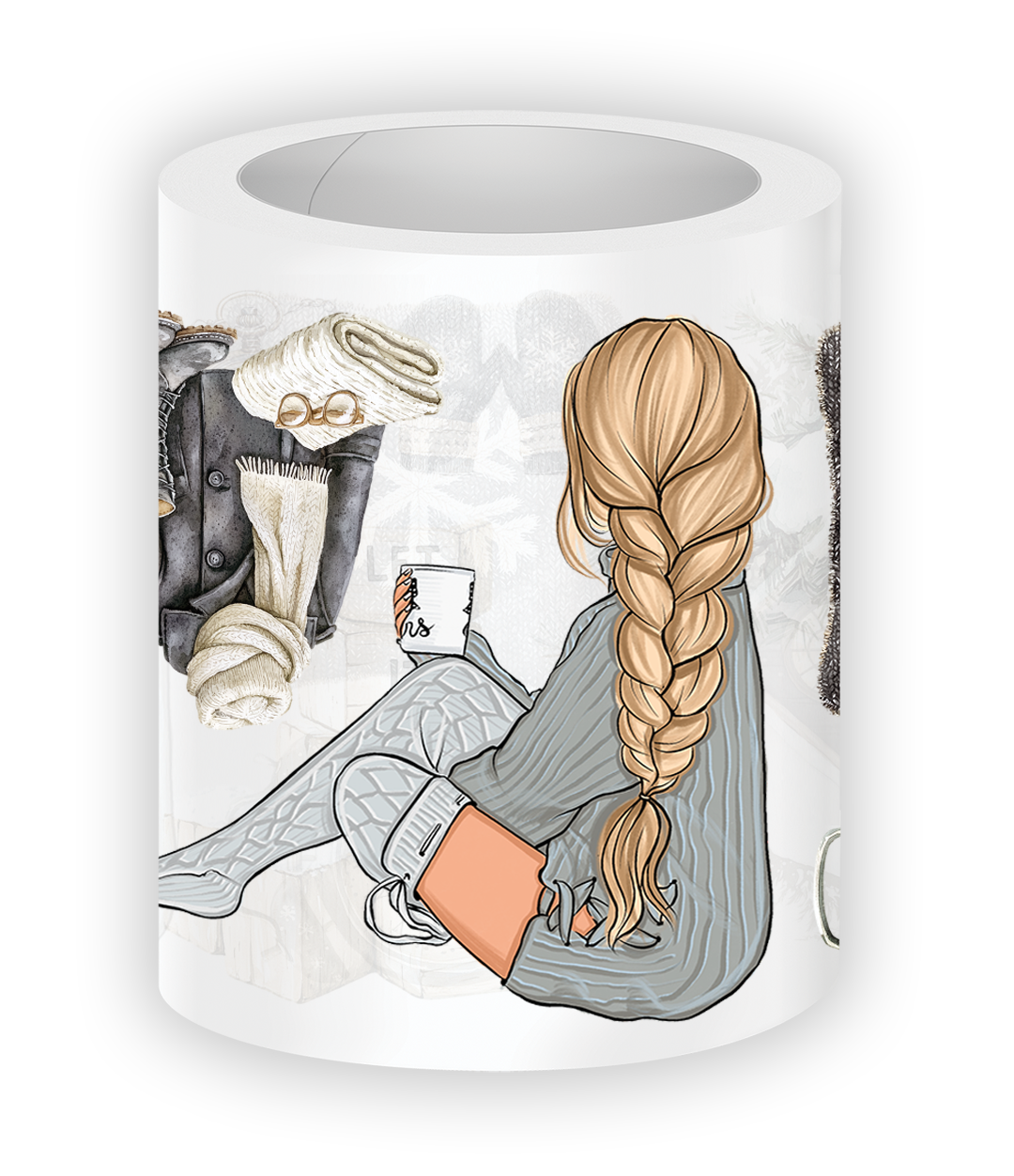 Neutral Winter  Pre-cut stickers