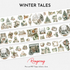 Winter Tales Pre-cut PET Tape