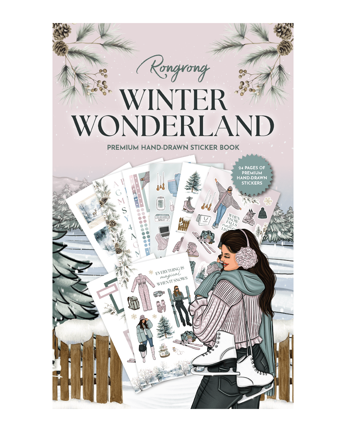 Sticker book cover titled &