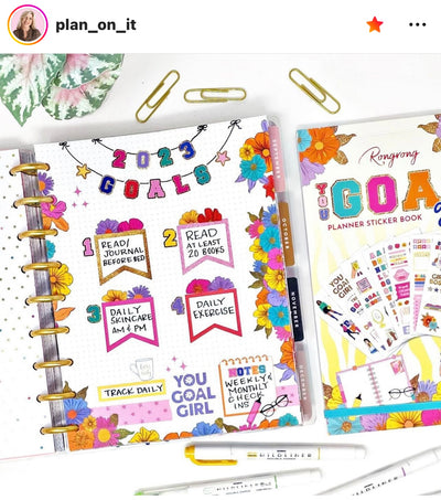 You Goal Girl Planner Sticker Book