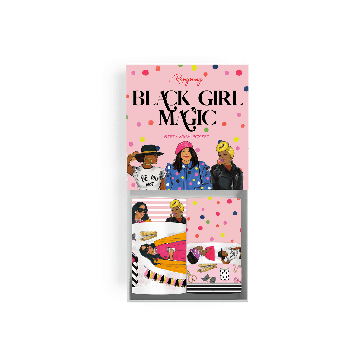 Black Girl Washi Tapes 