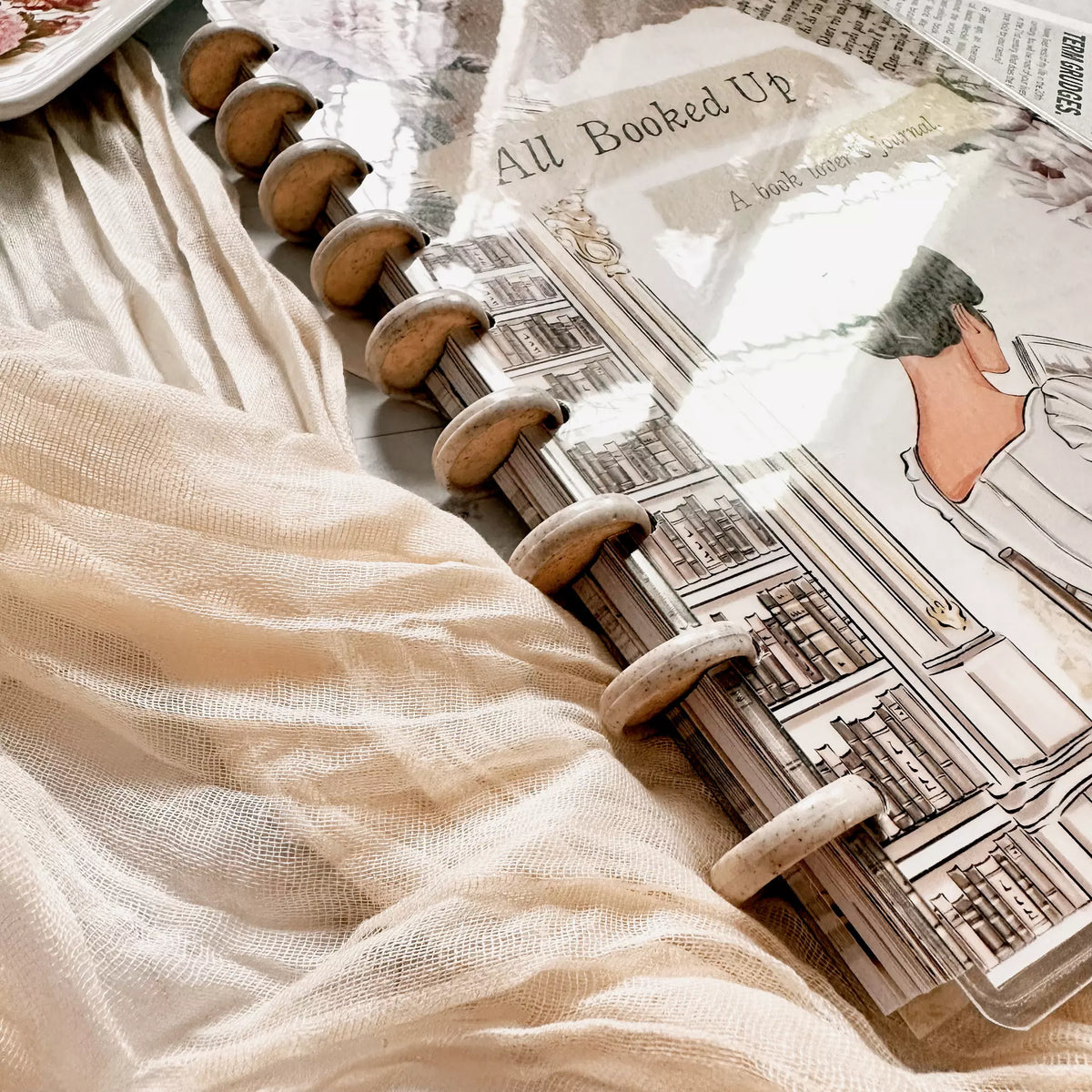 Disc Journal System Disc-bound Book Reading Journal | Book Club Journal | Book Planner