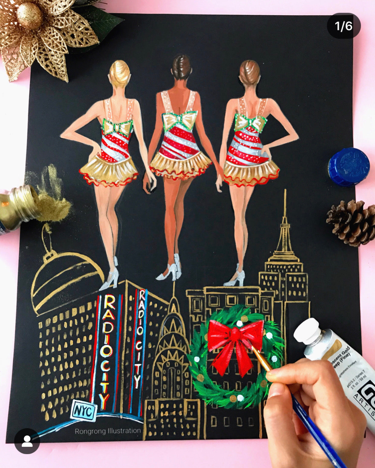 christmas_drawing_by_rongrong_devoe