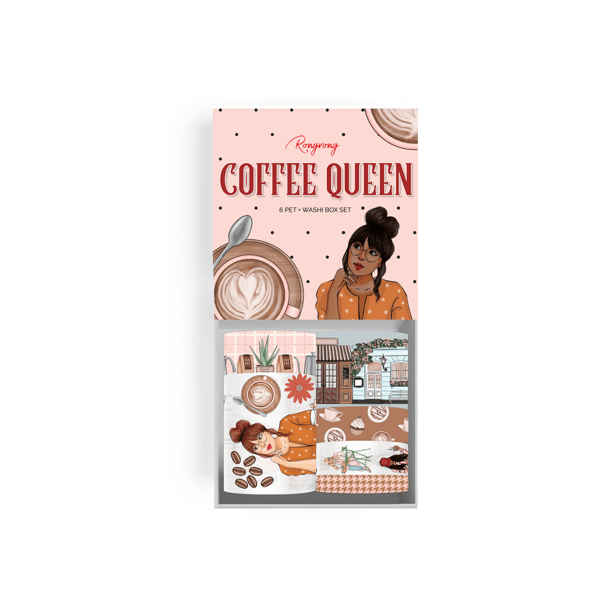 Coffee themed PET Tapes