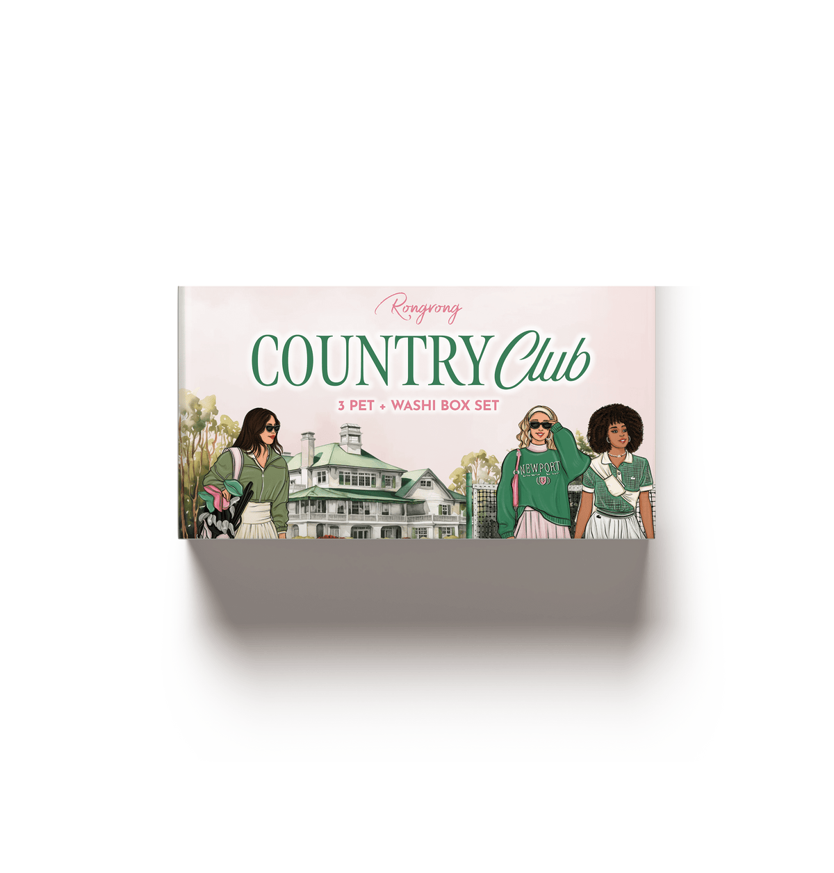 Country Club PET Tape + Washi Box Set
