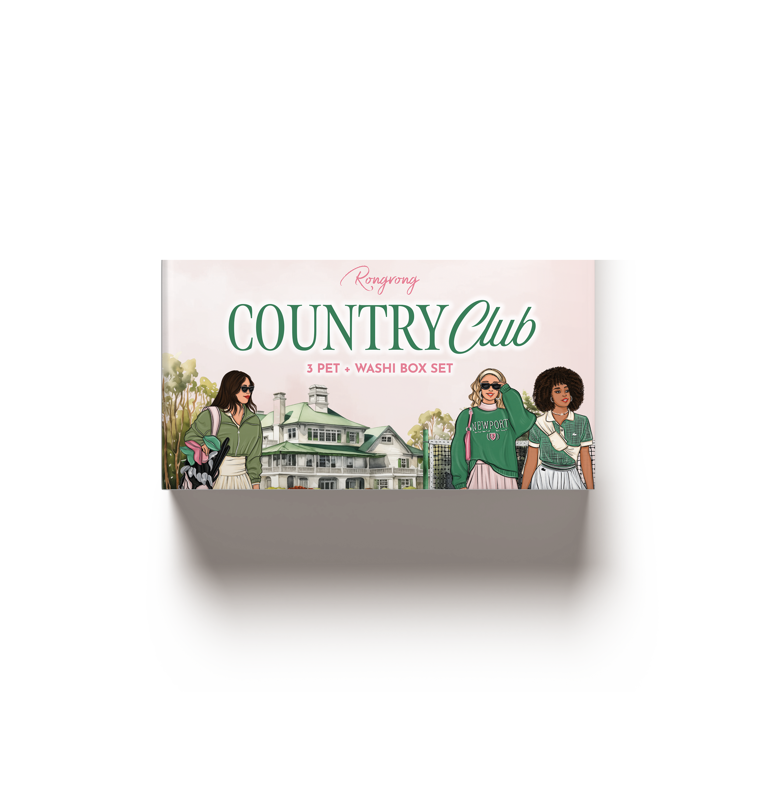 Country Club PET Tape + Washi Box Set