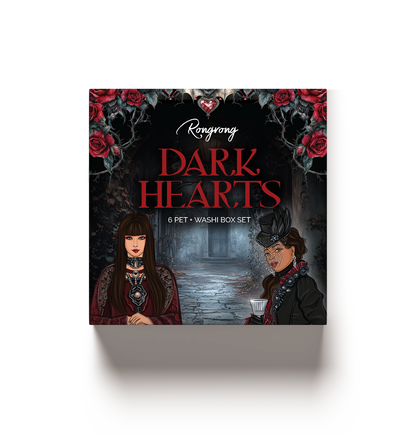 Dark Hearts Pre-cut PET + Washi Box