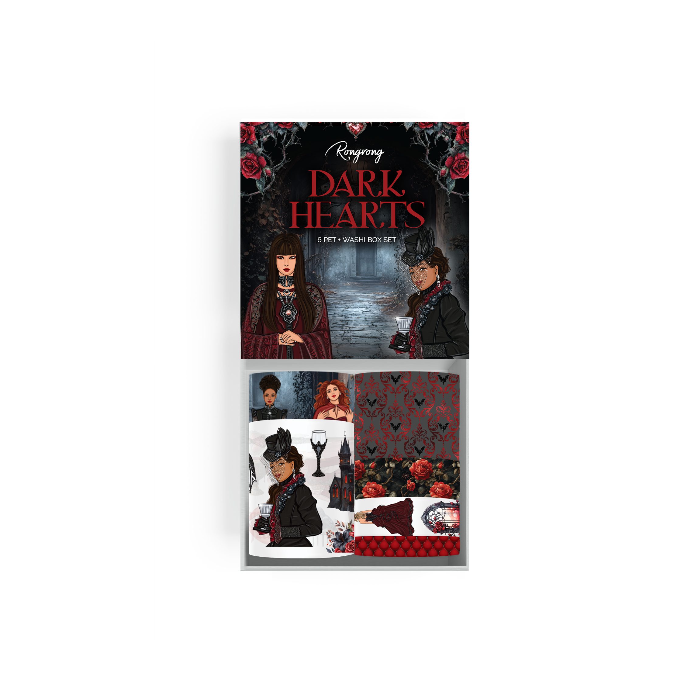 gothic planner stickers
