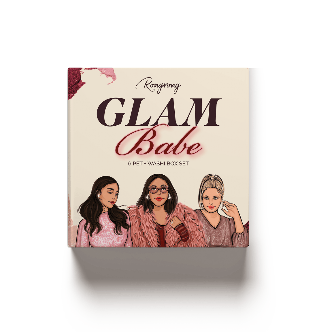 Glam Babe PET Tape + Washi Box Set