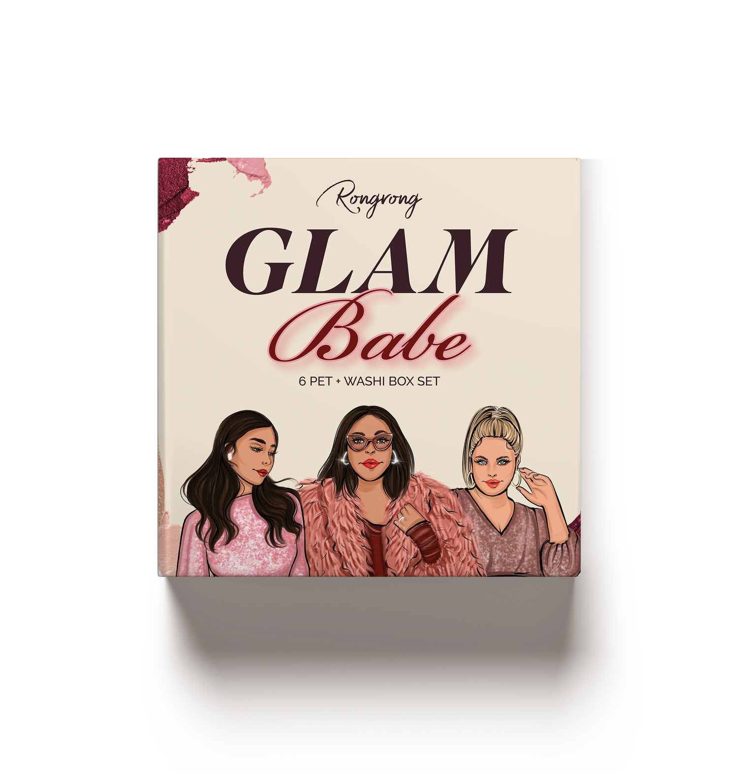 Glam Babe PET Tape + Washi Box Set