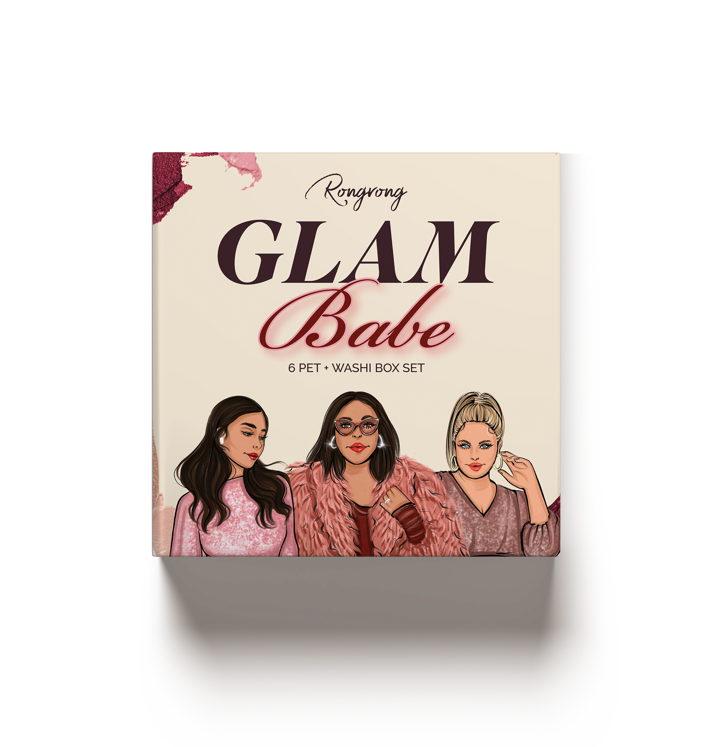 Glam Babe PET Tape + Washi Box Set