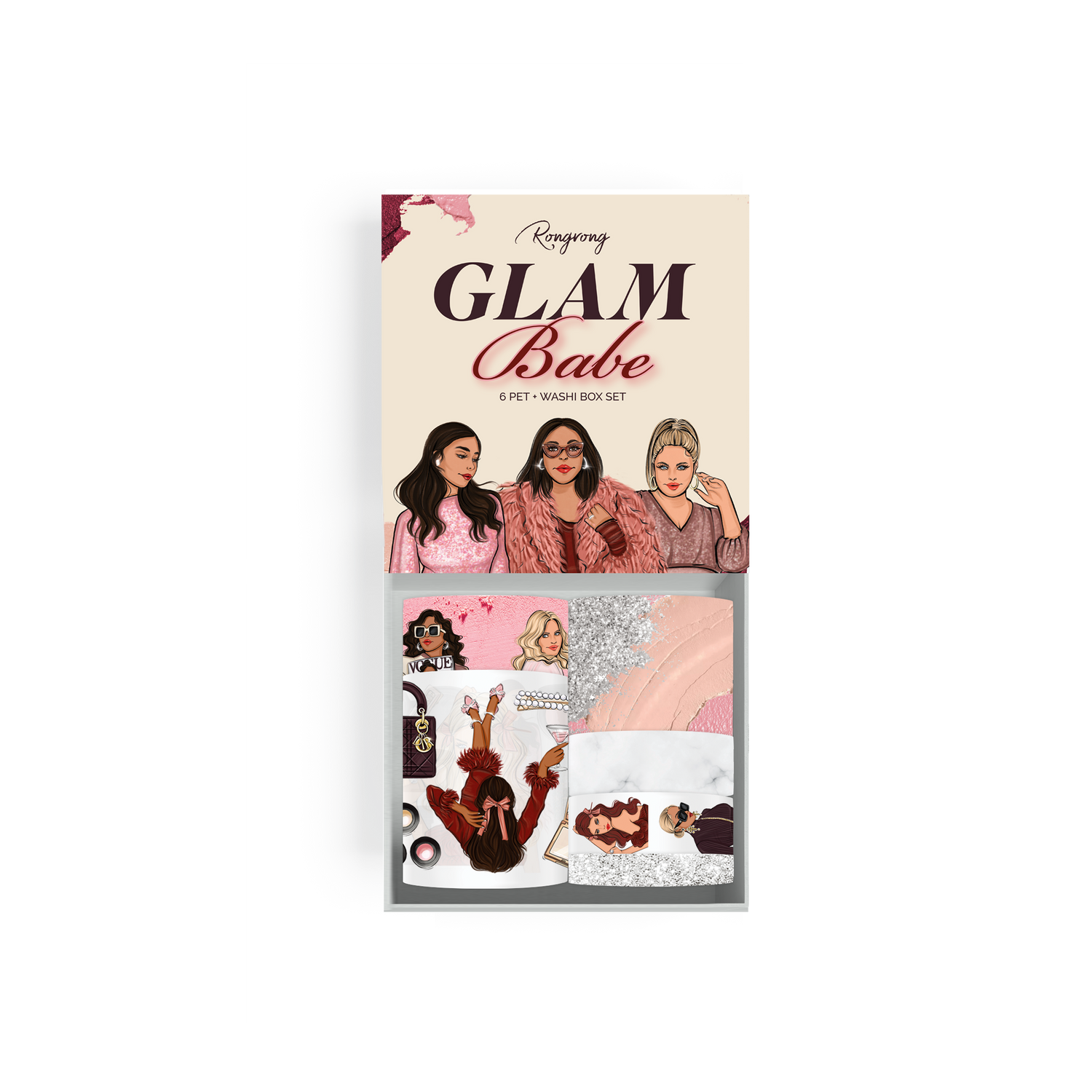 Glam Girl PET Tapes Set