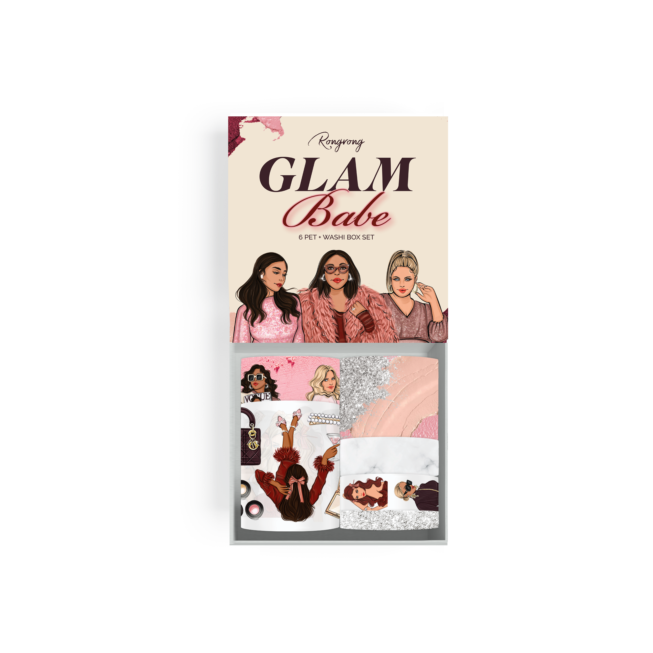 Glam Girl PET Tapes Set