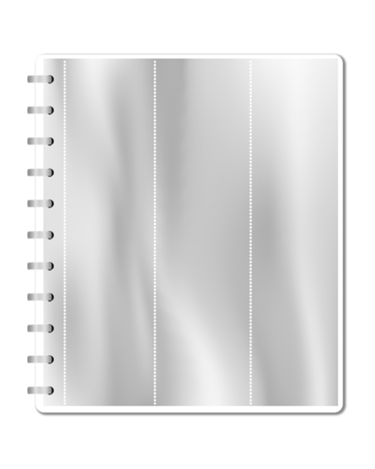 Hands Off My PET Tape Storage Album | Planner Sticker Storage