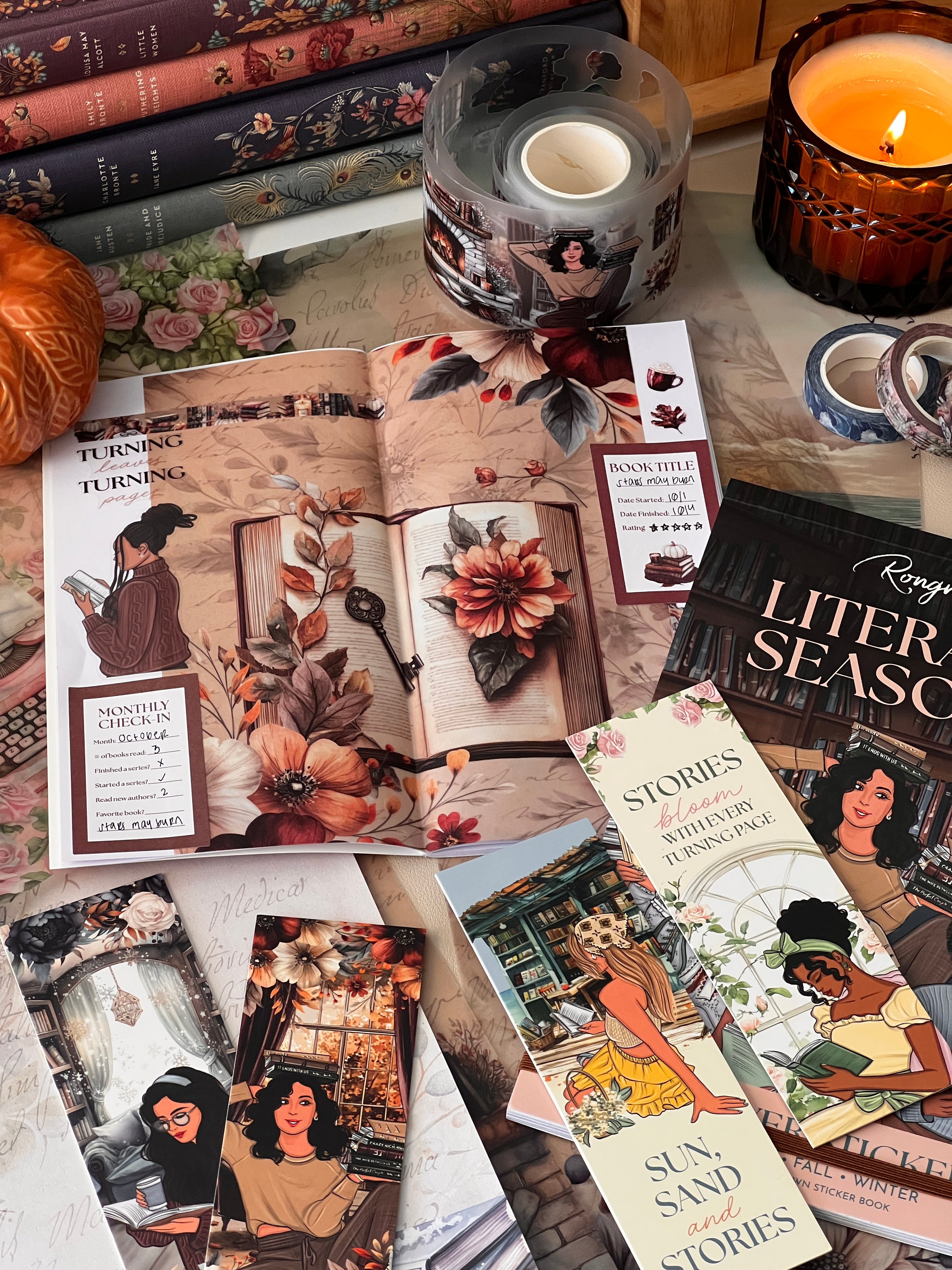 LITERARY SEASON SCRAPBOOKING BOX