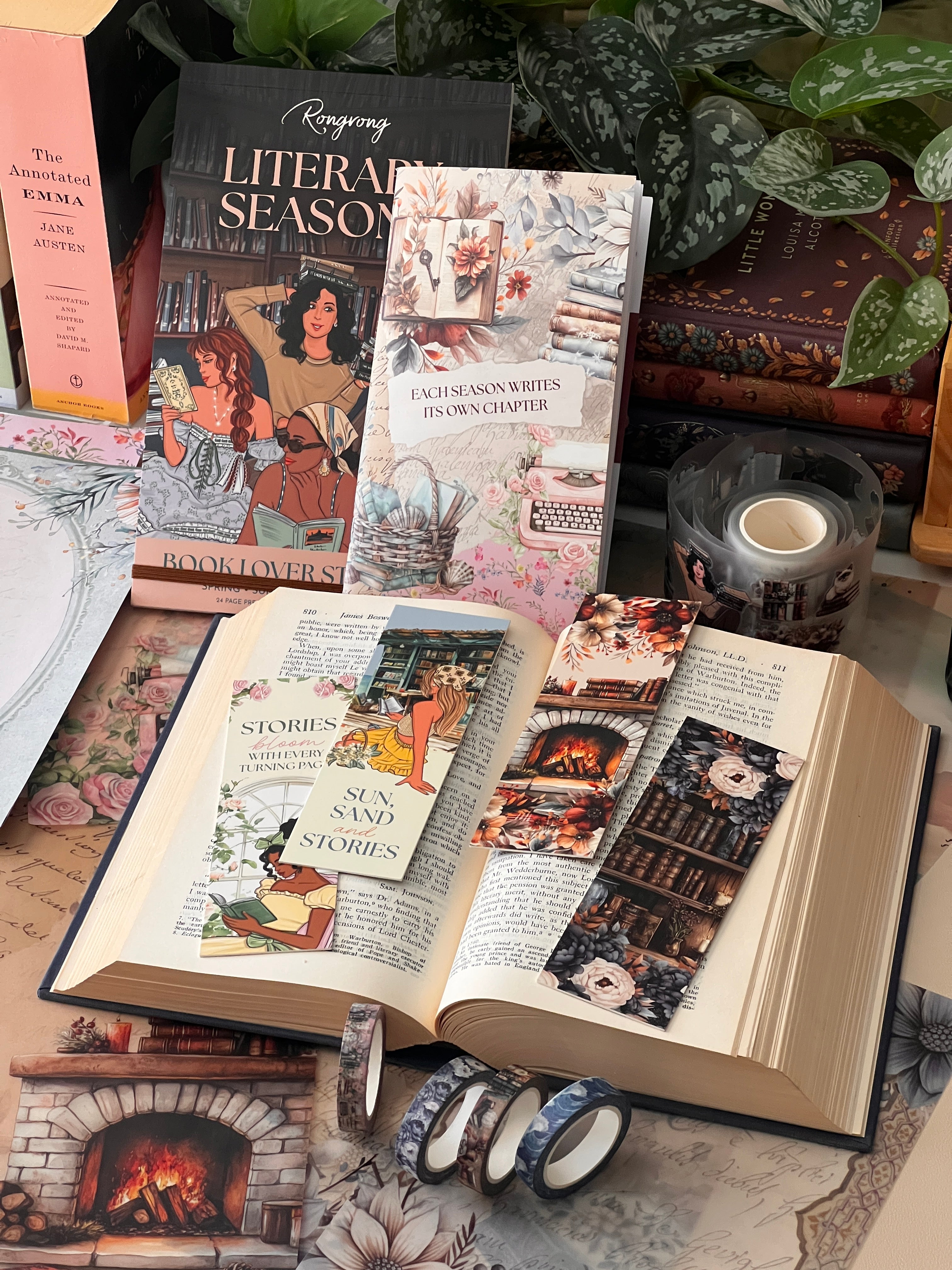 LITERARY SEASON SCRAPBOOKING BOX