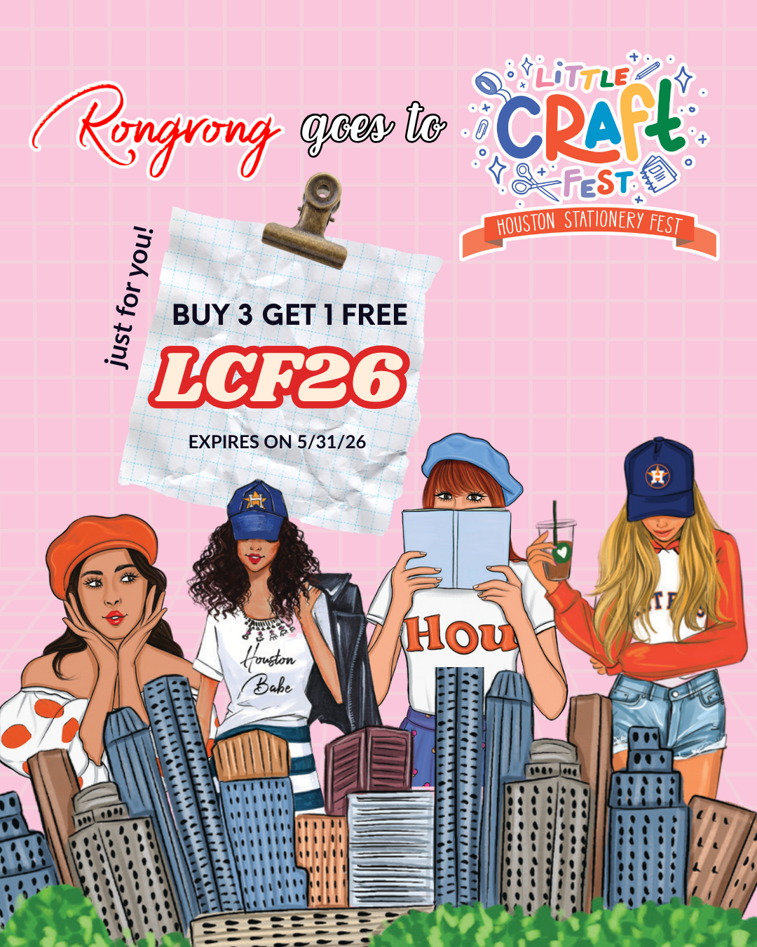 little craft fest with shop rongrong