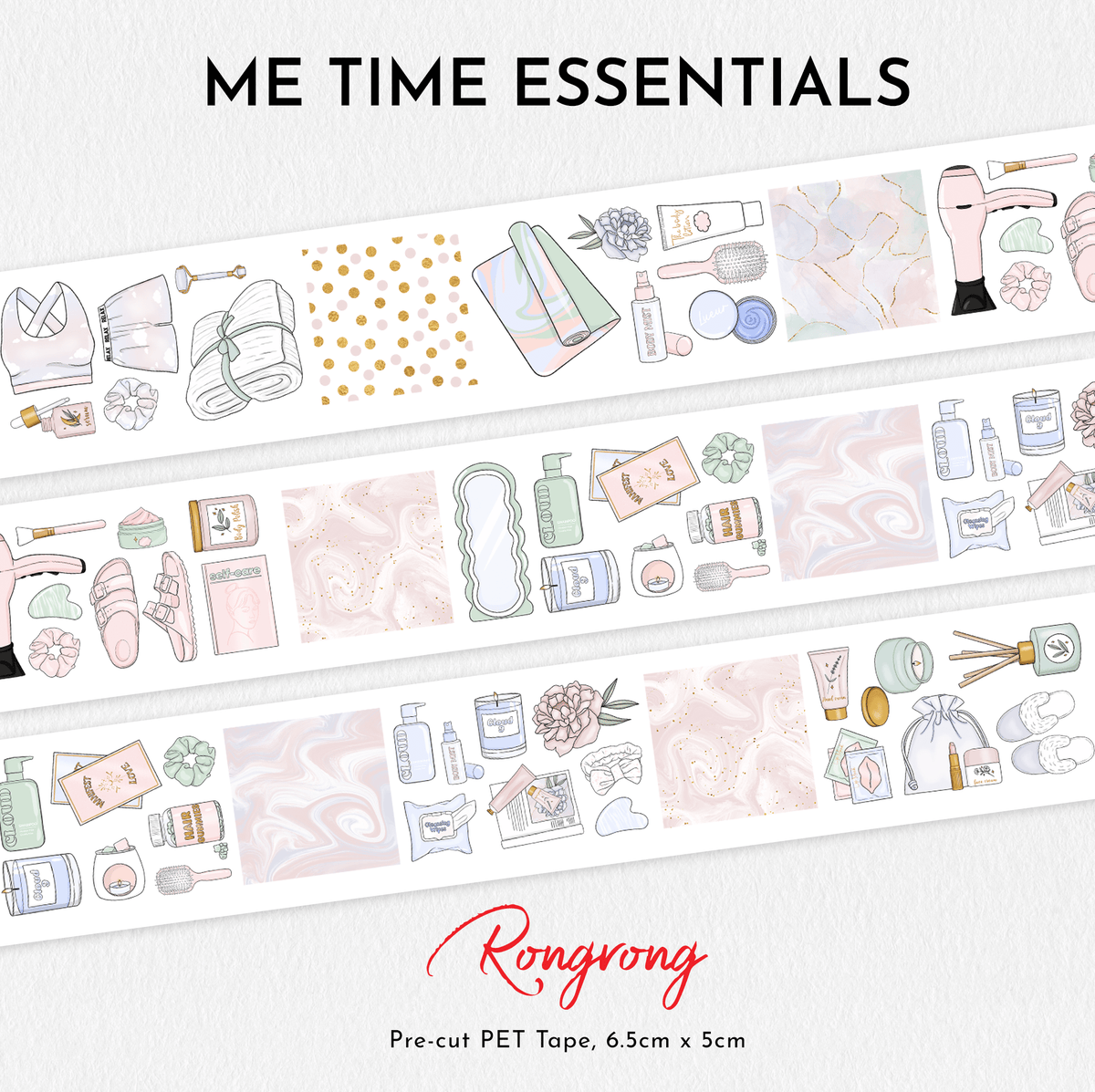 Me Time Essentials PET Tape