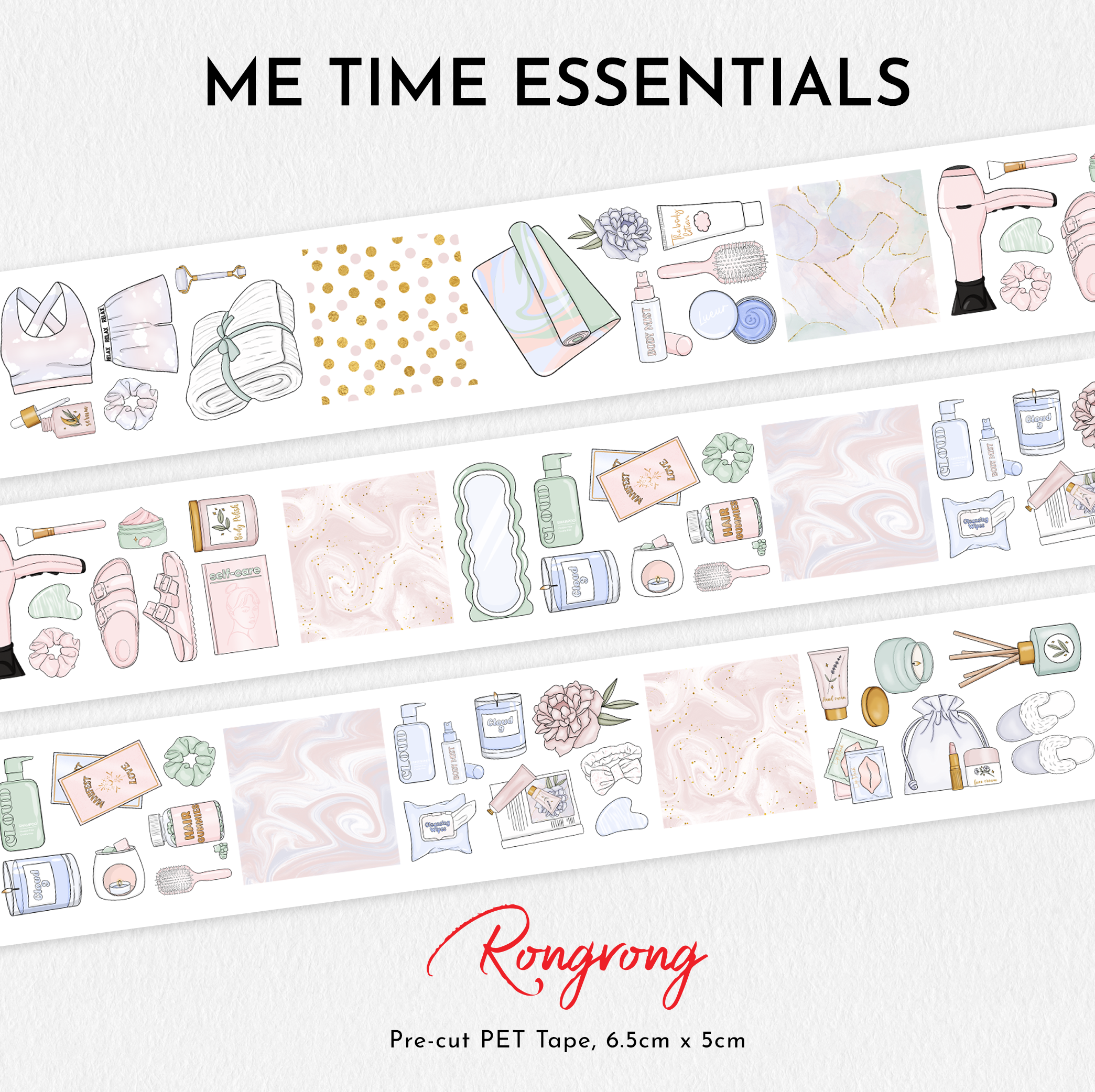 Me Time Essentials PET Tape