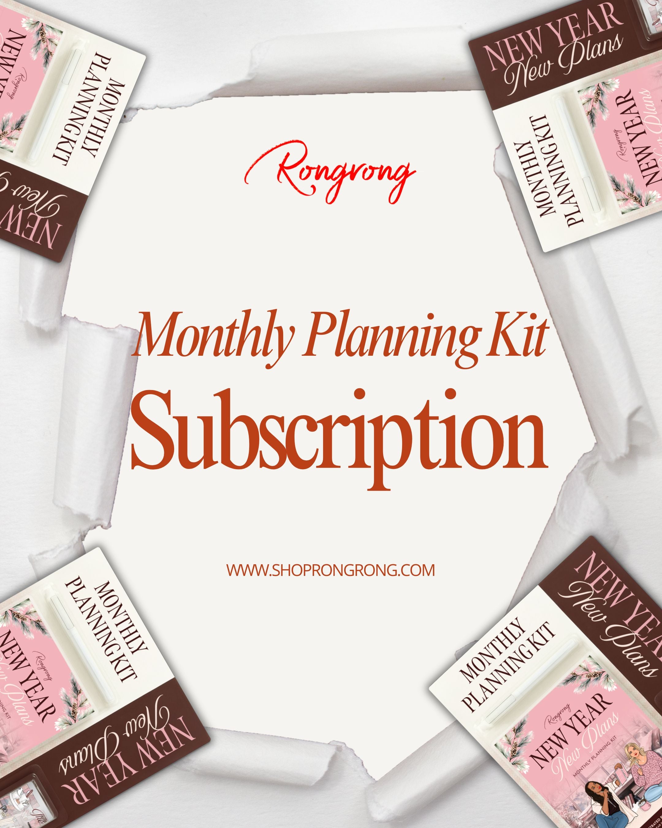 Monthly Planning Kit Subscription - 2026