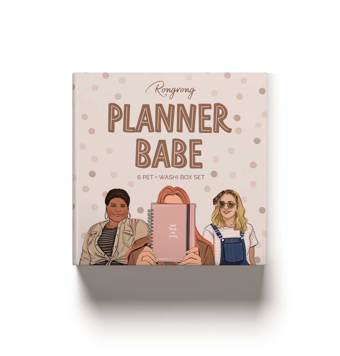 Planner Babe PET Tape + Washi Box Set  