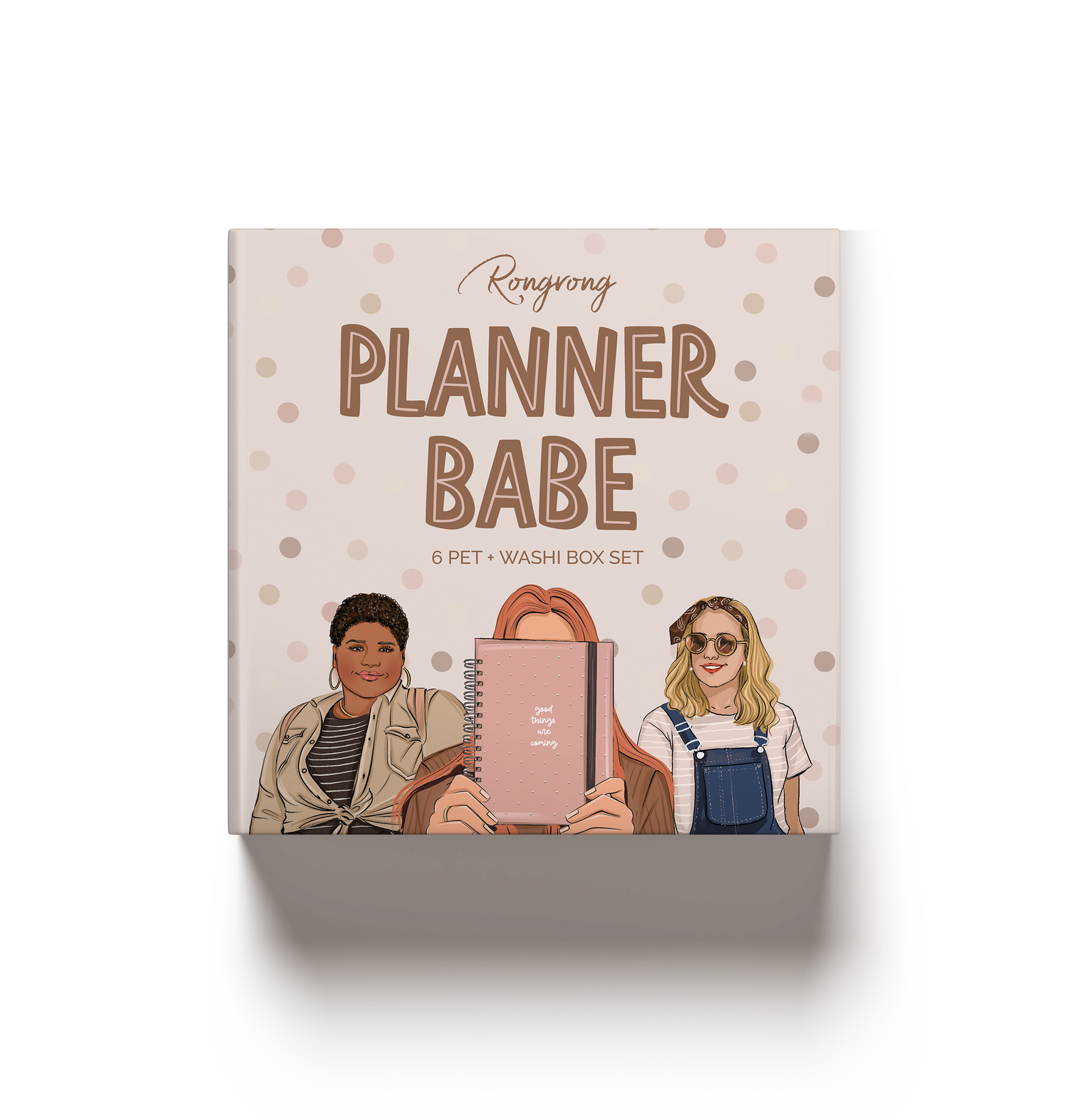 Planner Babe PET Tape + Washi Box Set  