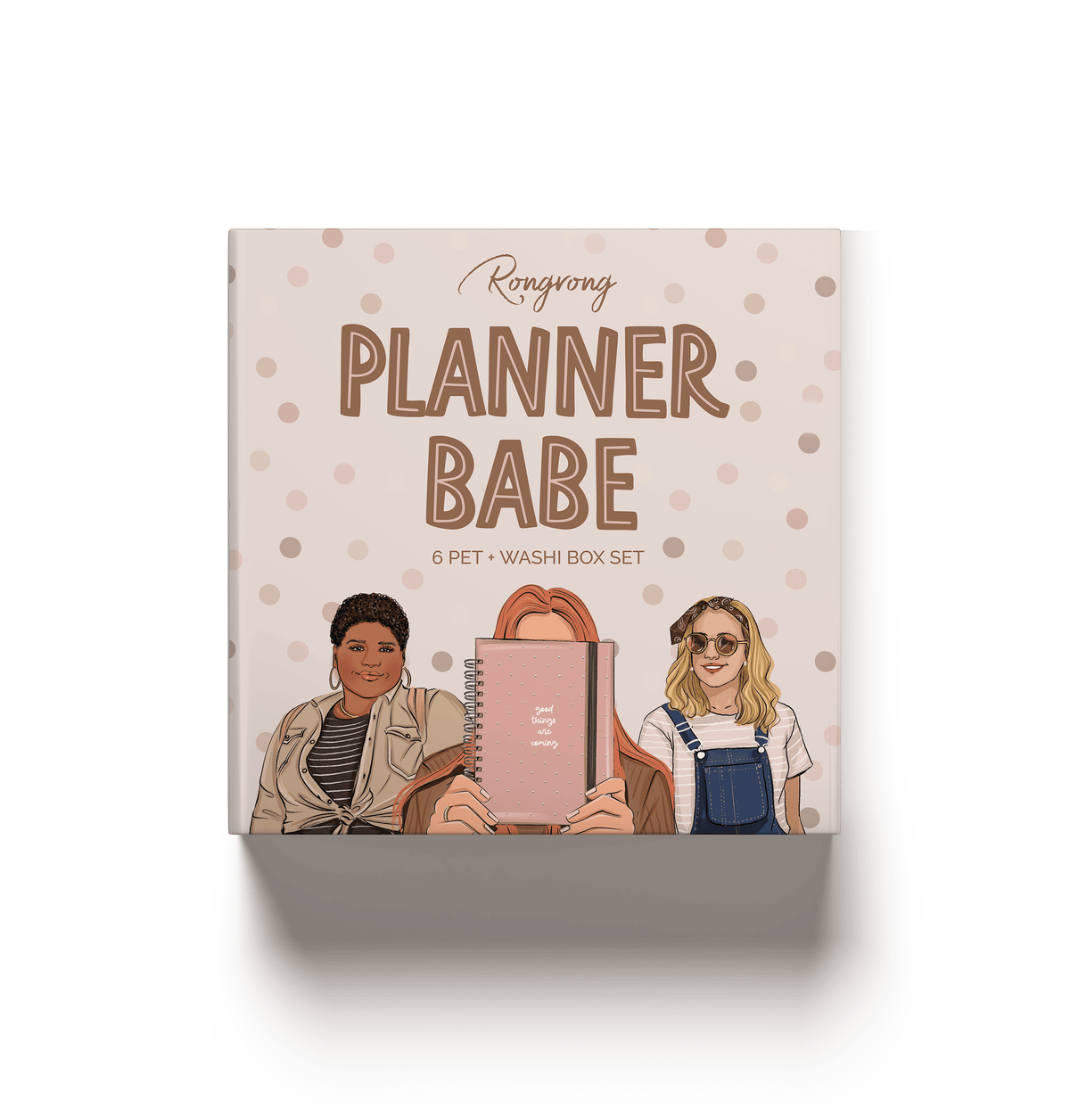 Planner Babe PET Tape + Washi Box Set  