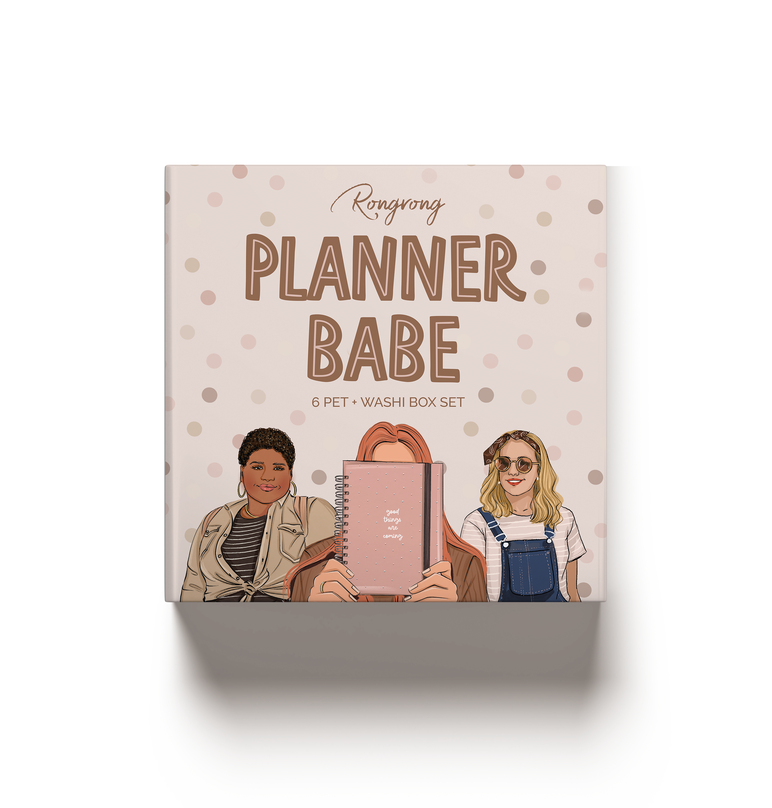 Planner Babe PET Tape + Washi Box Set  