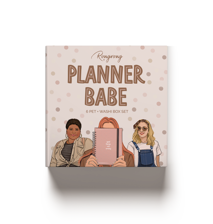 Planner Babe PET Tape + Washi Box Set  