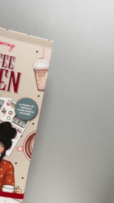 Coffee Queen Planner Sticker Book