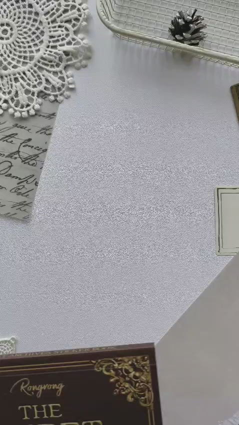 Flipthrough video showcasing every page of The Secret Archives Dark Academia Sticker Book with decorative and functional planner stickers.