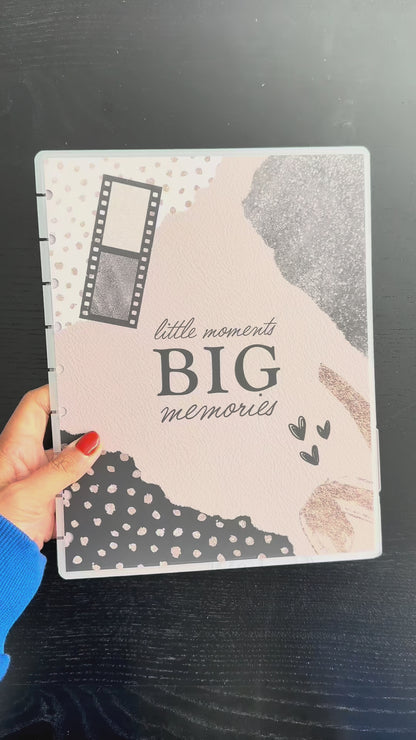Memory Keeping Planner Cover + 12-Month Dividers with Tabs