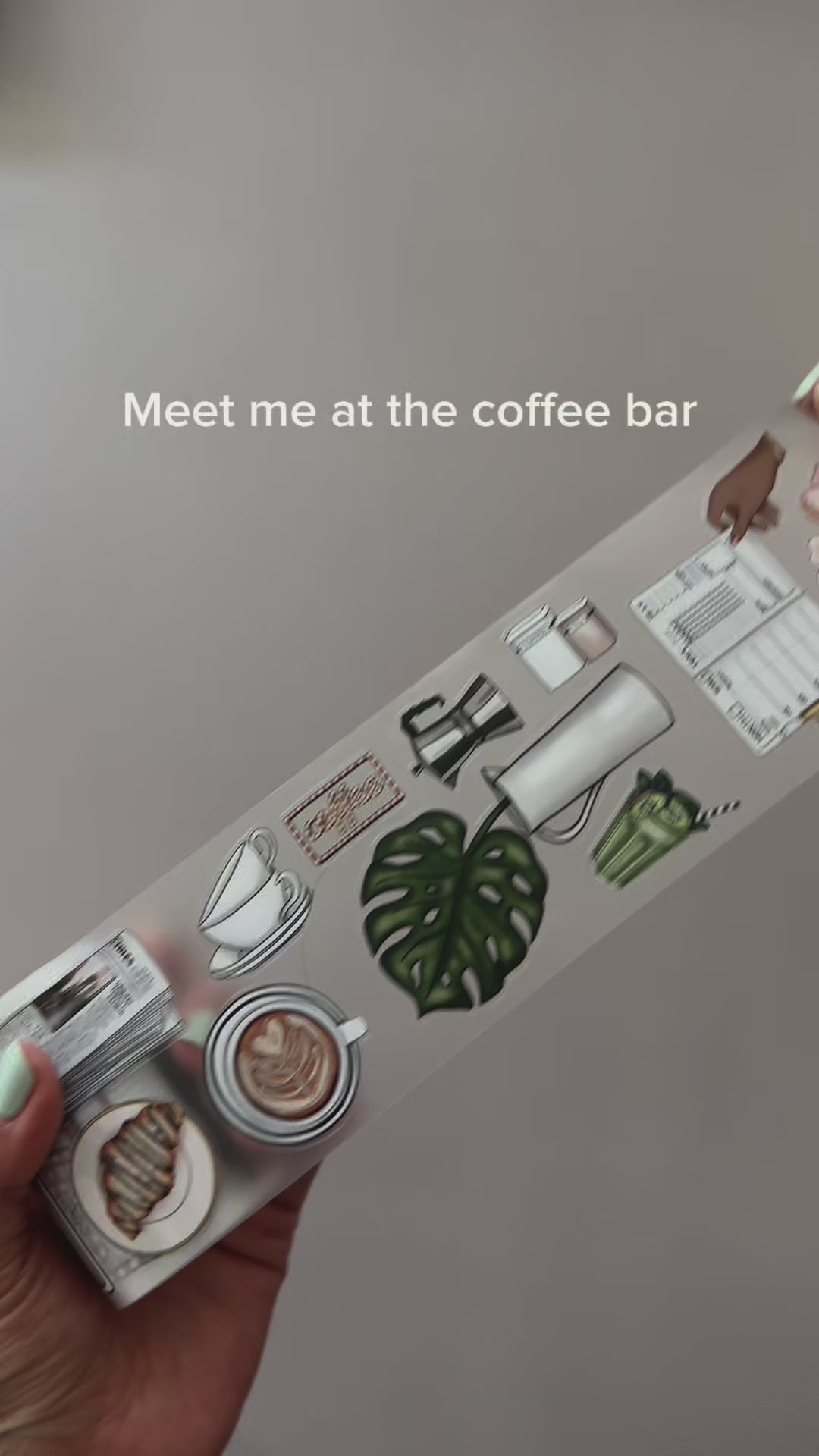 Meet Me At The Coffee Bar PET Tape