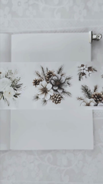 Ivory Petals Pre-cut PET Tape