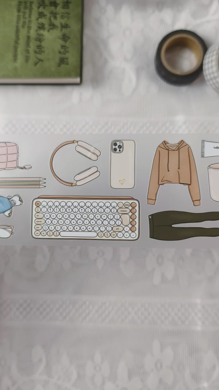 Campus Chic Pre-cut PET Tape Product Video