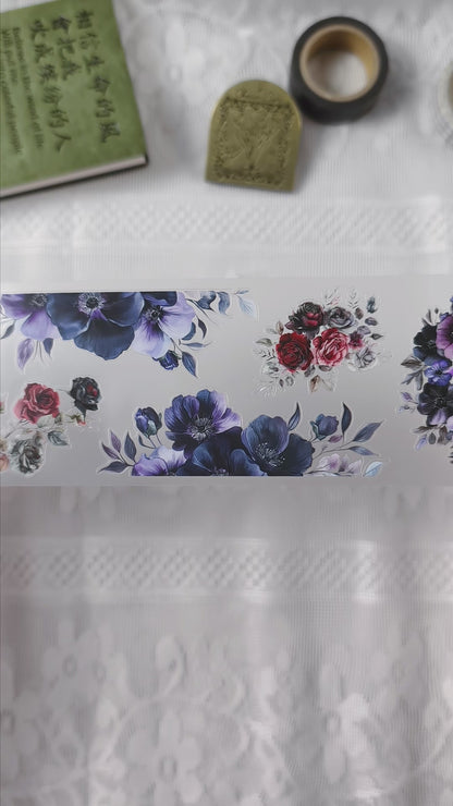 Dark Petals Pre-cut PET Tape product video