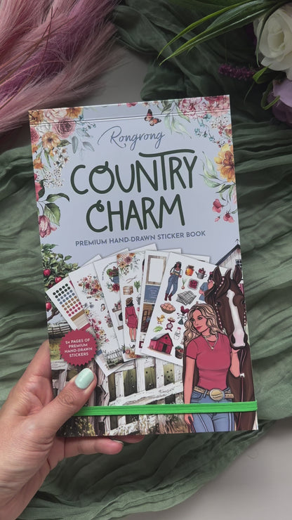 Country Charm Sticker Book