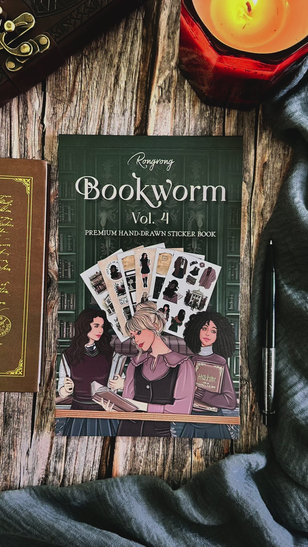 Bookworm Vol. 4 Sticker Book