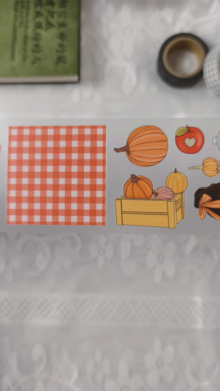 Fall Festival Pre-cut PET Tape Product Video