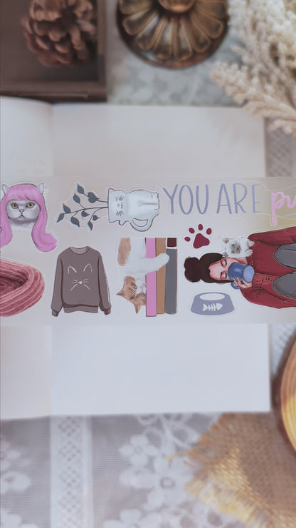 Purrfect Days Pre-cut PET Tape [3.O]