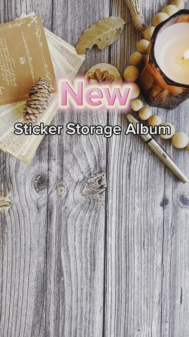 Sticker Storage Albums and Sticker Books