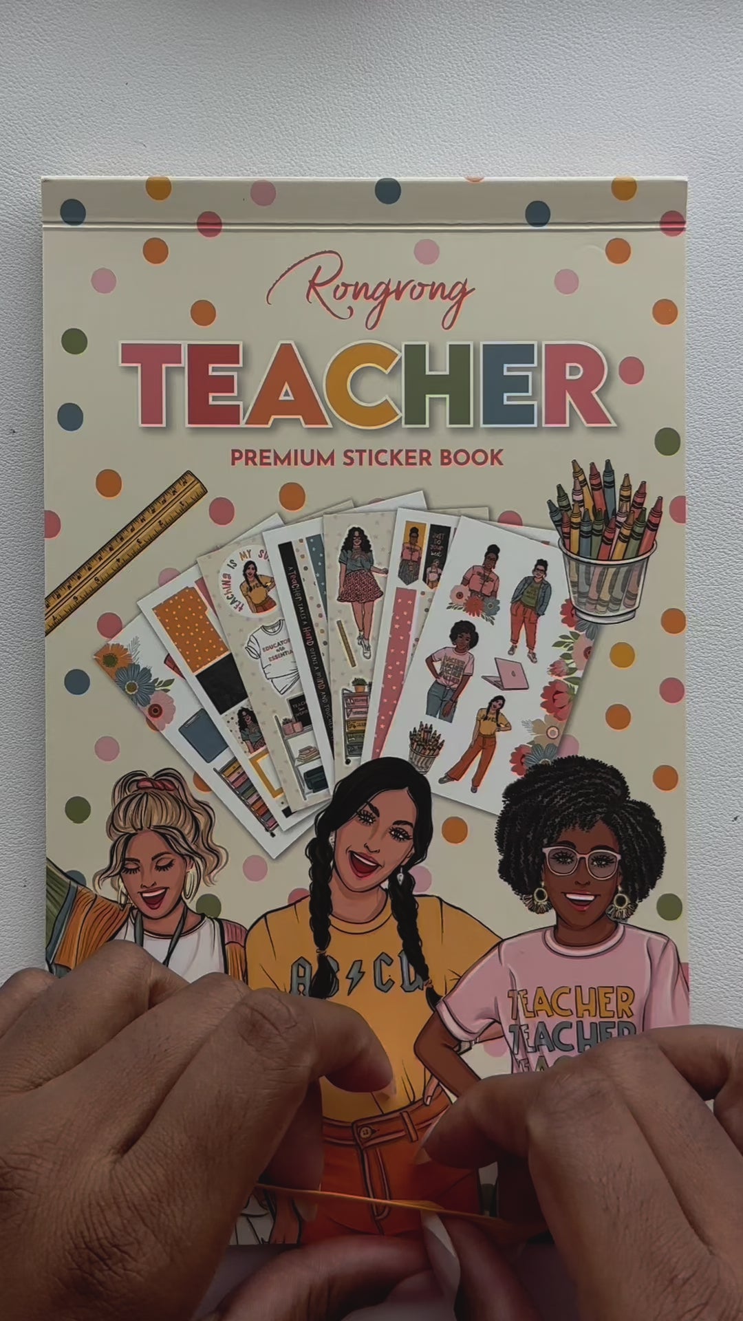 Shop Rongrong Teacher Vol. 2 Sticker Book