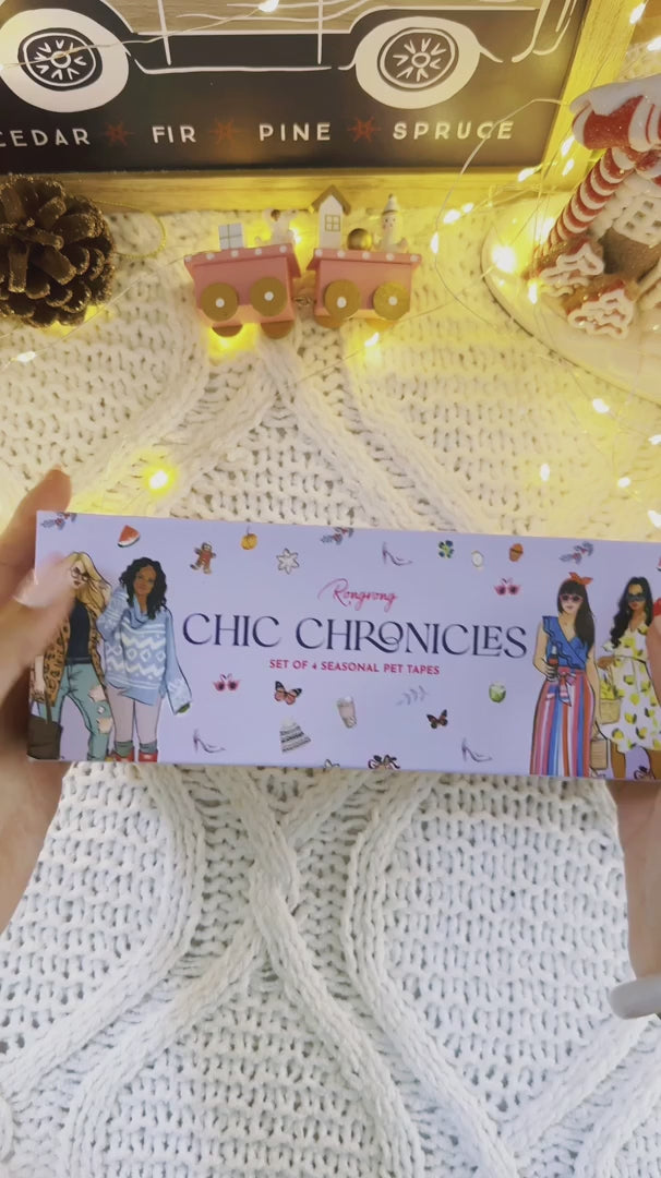 Chic Chronicles PET Tape Box