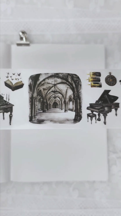 Midnight Pages Pre-cut PET Tape