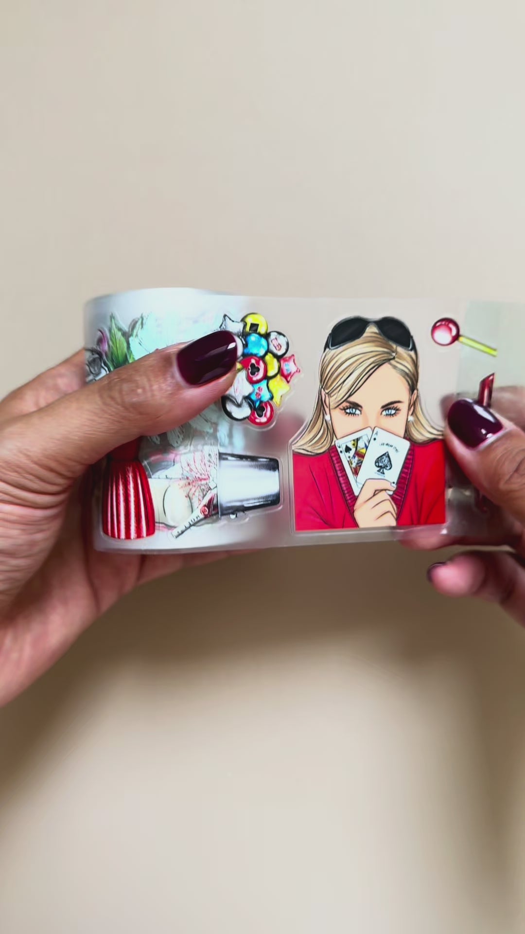Las Vegas Pre-cut PET Tape [Rongrong City Series]