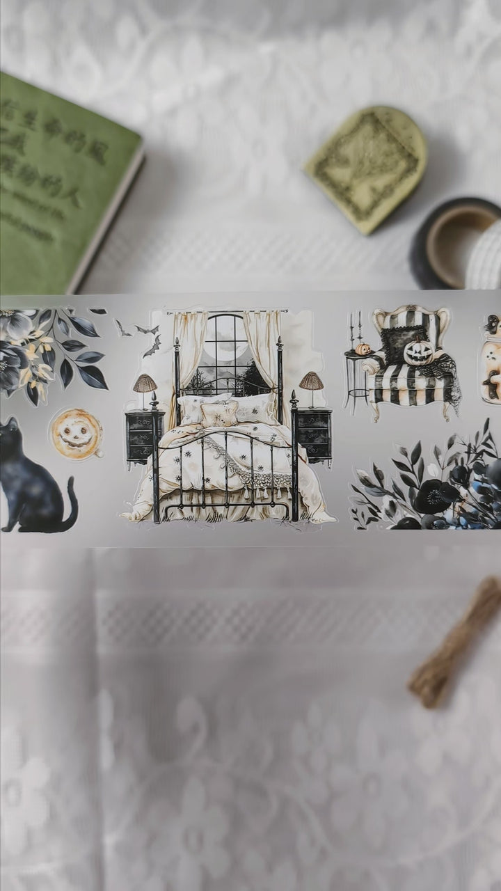Gothic Coquette Pre-cut PET Tape Product Video
