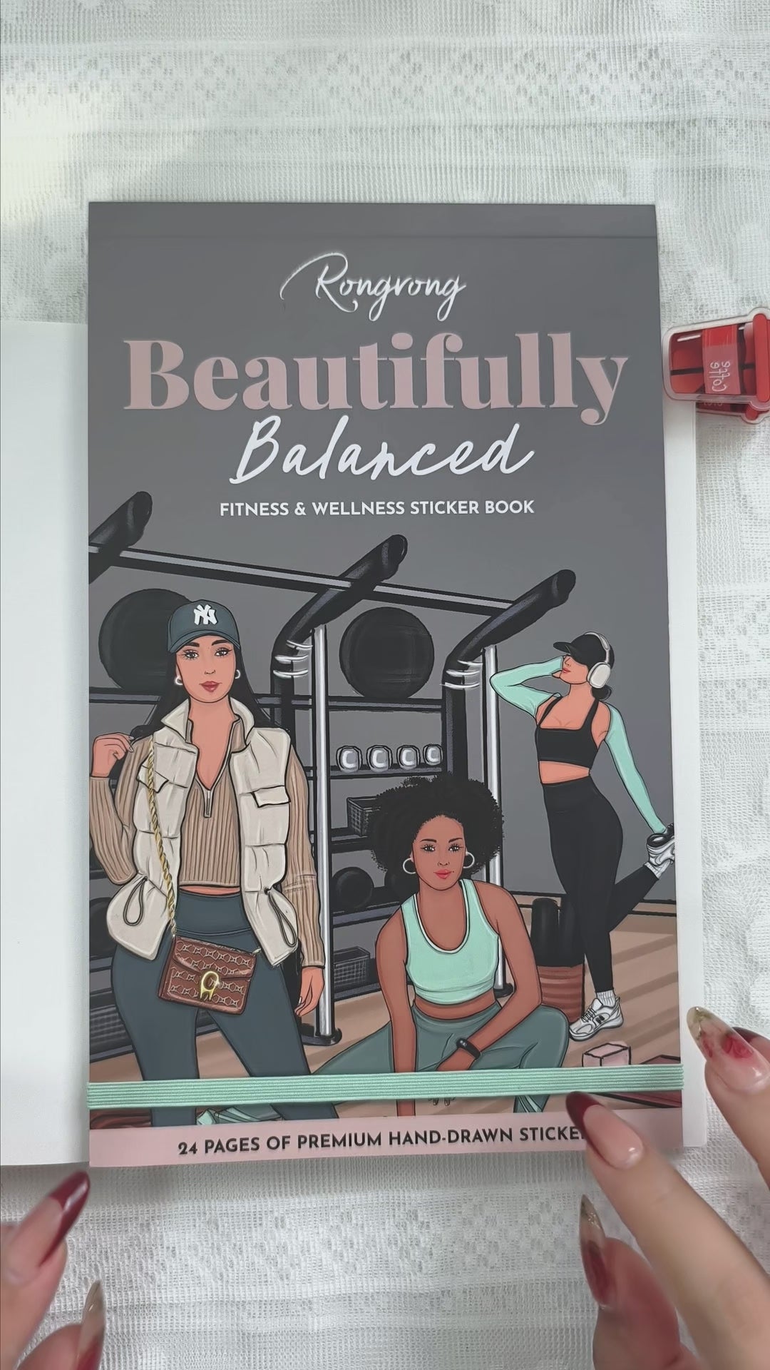 Video Flip Through of Beautifully Balanced Sticker Book