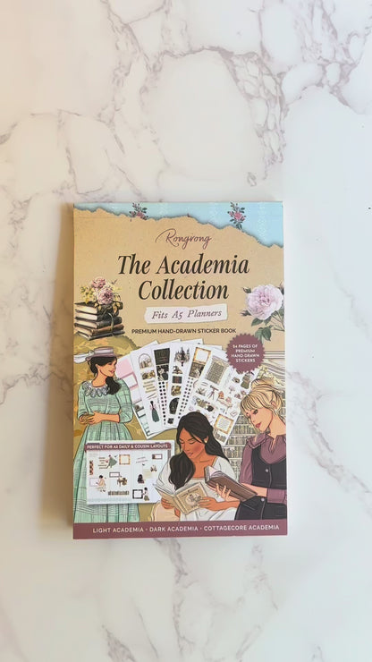 The Academia Collection Hobonichi Sticker Book