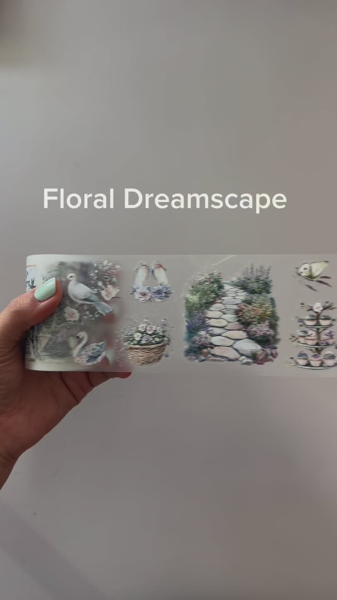 Floral Dreamscape PET Tape